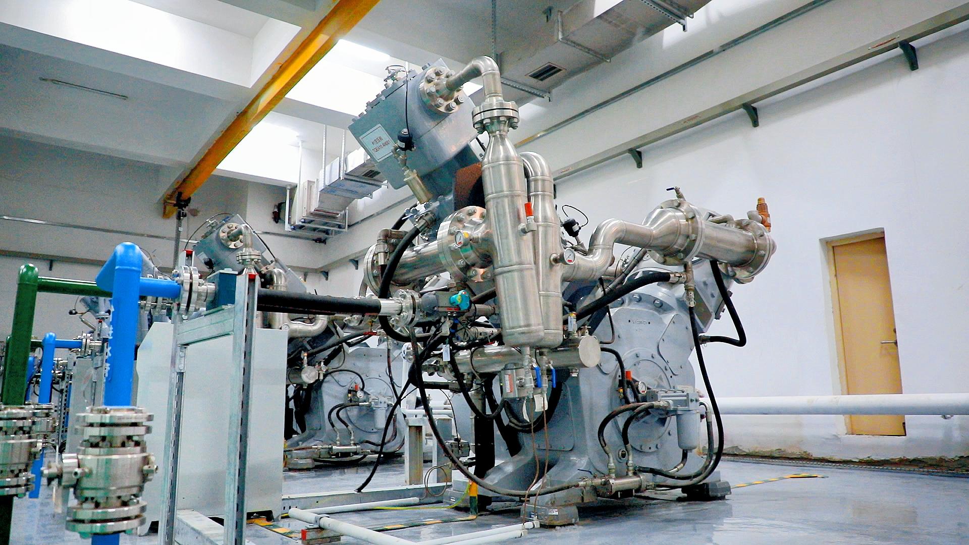 我国自研首台（套）抽蓄电站空压机成功投用(图1)