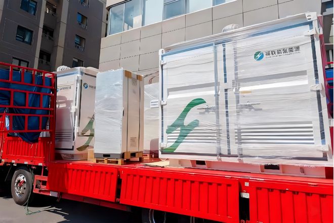 【企业】羿弓氢能自主研发的氢气压缩机顺利交付(图1)